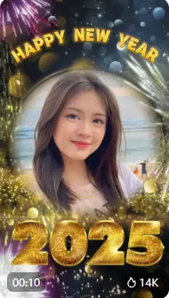 Happy New Year Capcut Templates