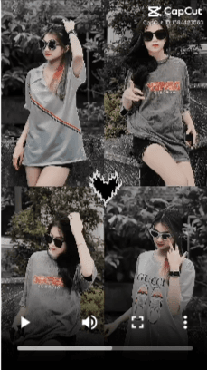 Split Video Capcut template